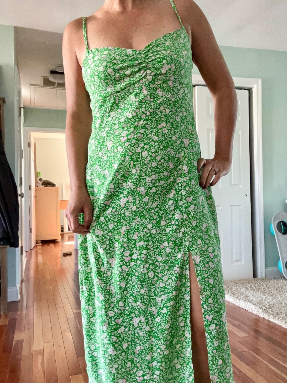 Zara Midi Spring Dress New condition Large